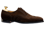 Crockett & Jones Brown Calf Suède