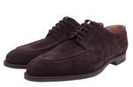 Crockett & Jones Hardwick Dark Brown Suéde City Sole